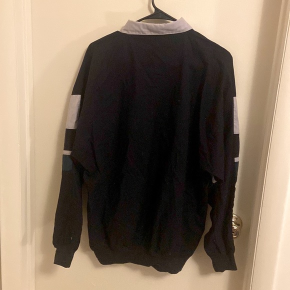 collared block long sleeve shirt - Picture 4 of 4